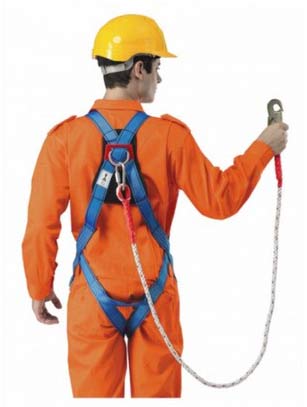 Harness and lanyard safety training